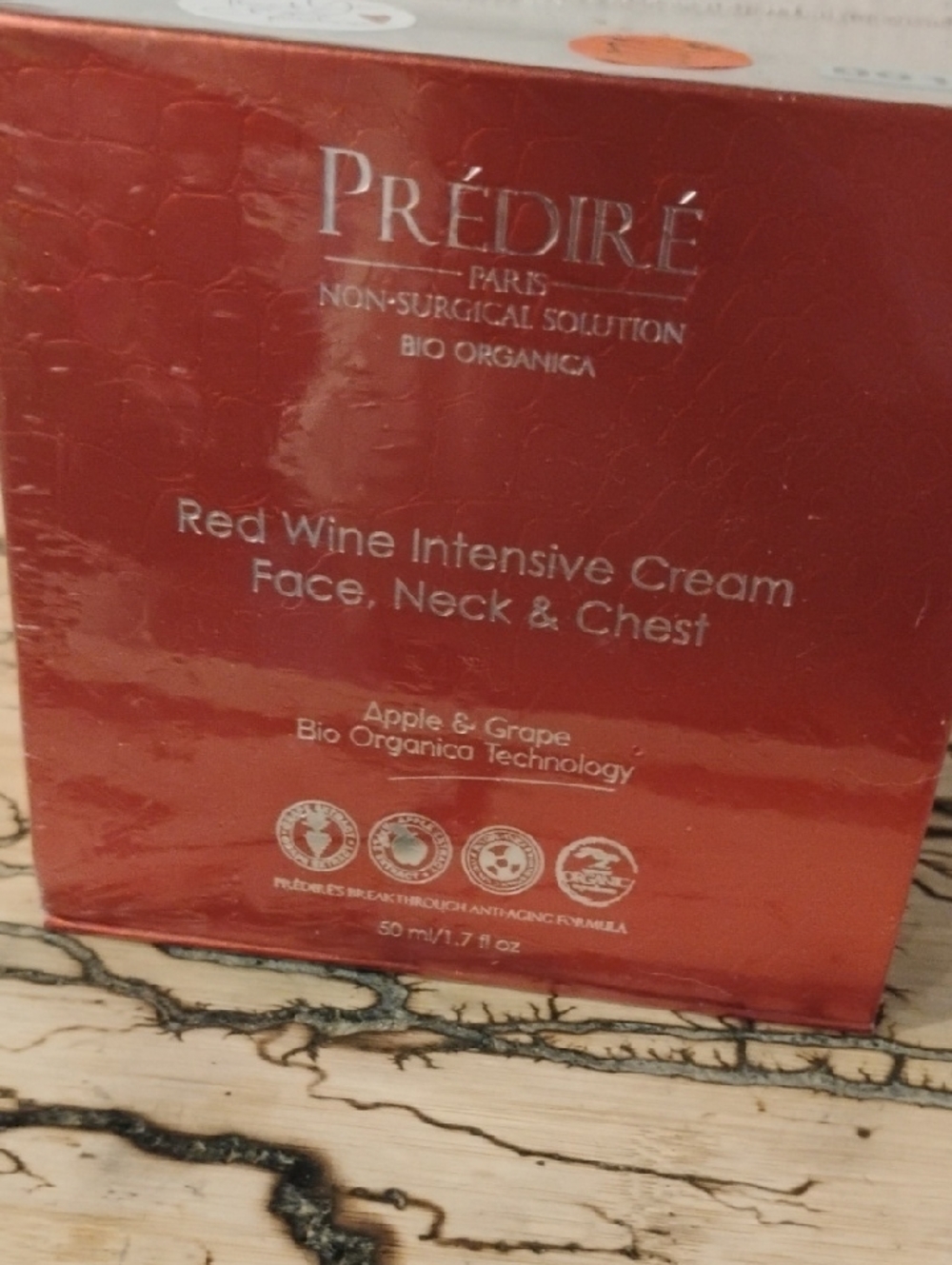 Prédiré Red Wine Intensive Cream - Face, Neck & Chest (Red)